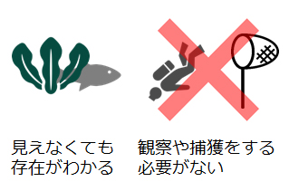環境DNAのメリット