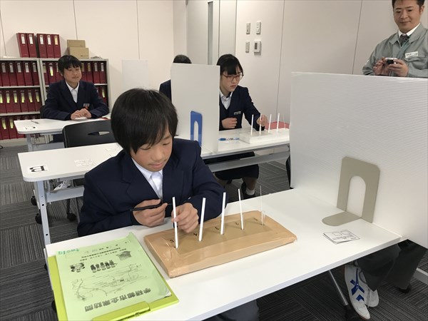嗅覚検査体験